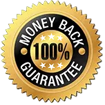 180-day money-back guarantee badge