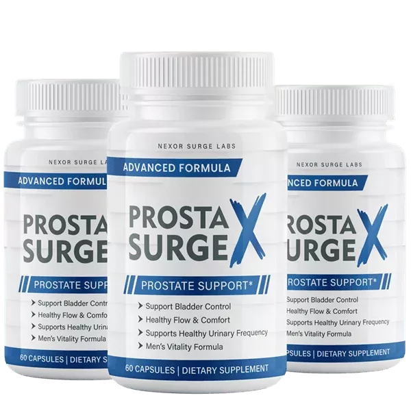 ProstaSurge X three bottle pack, 90-day US supply